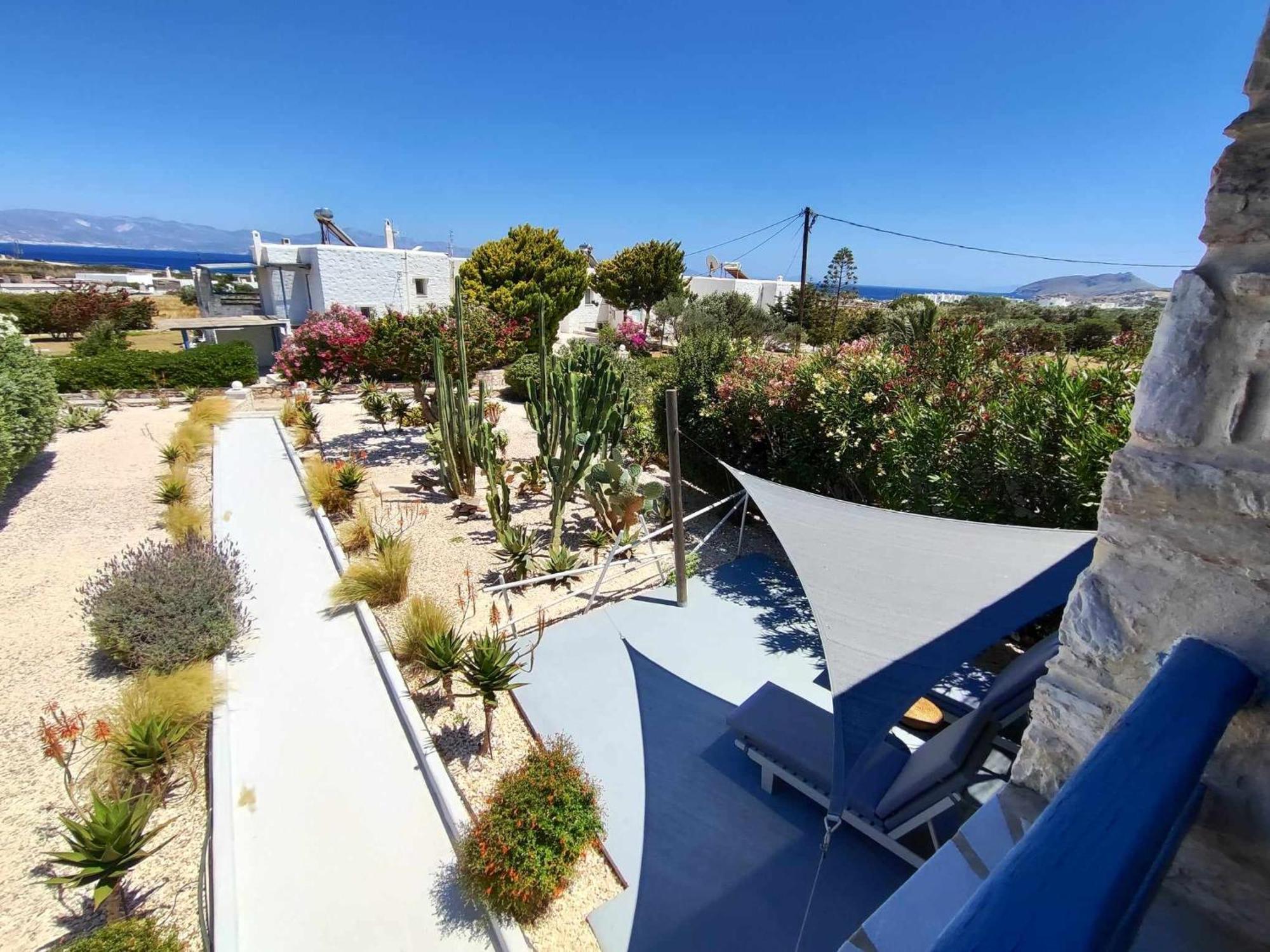 Island Magic - Seaview Villa With Jacuzzi Pool Ampelas Exterior foto