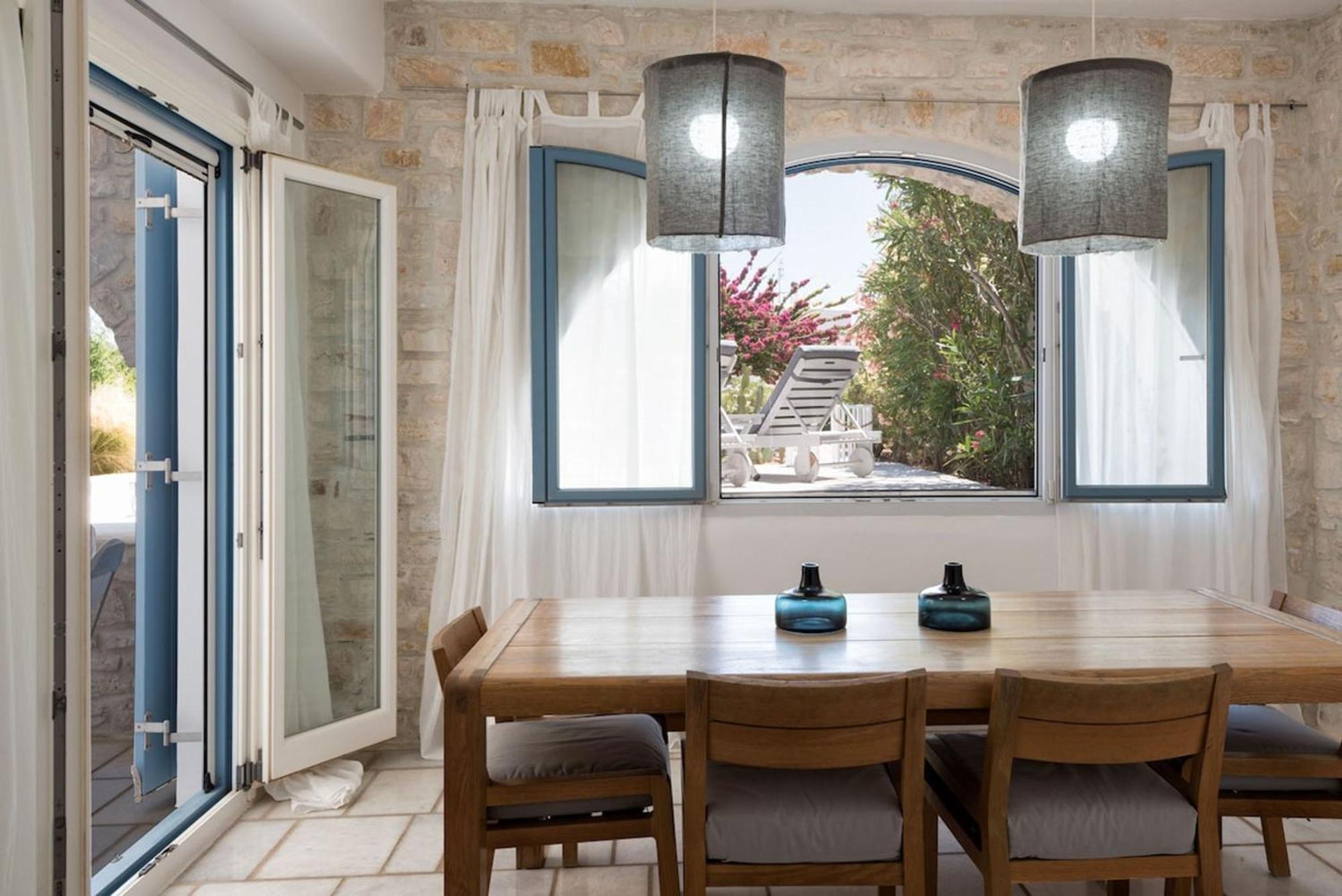 Island Magic - Seaview Villa With Jacuzzi Pool Ampelas Exterior foto